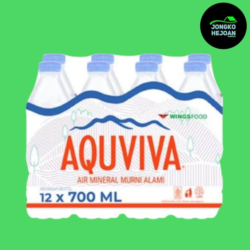 

Air Minum Aquviva Mineral Water 700 ML 1 Krat 12 Botol