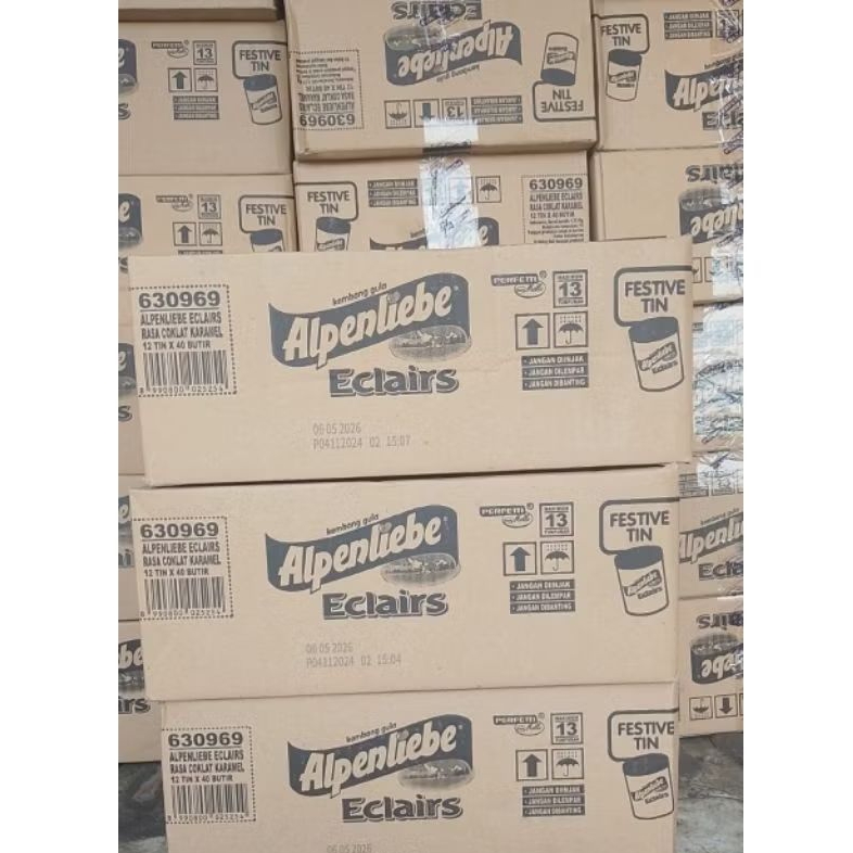 

Permen Alpenliebe 1 karton isi 12 Kaleng Permen Coklat Caramel 144g