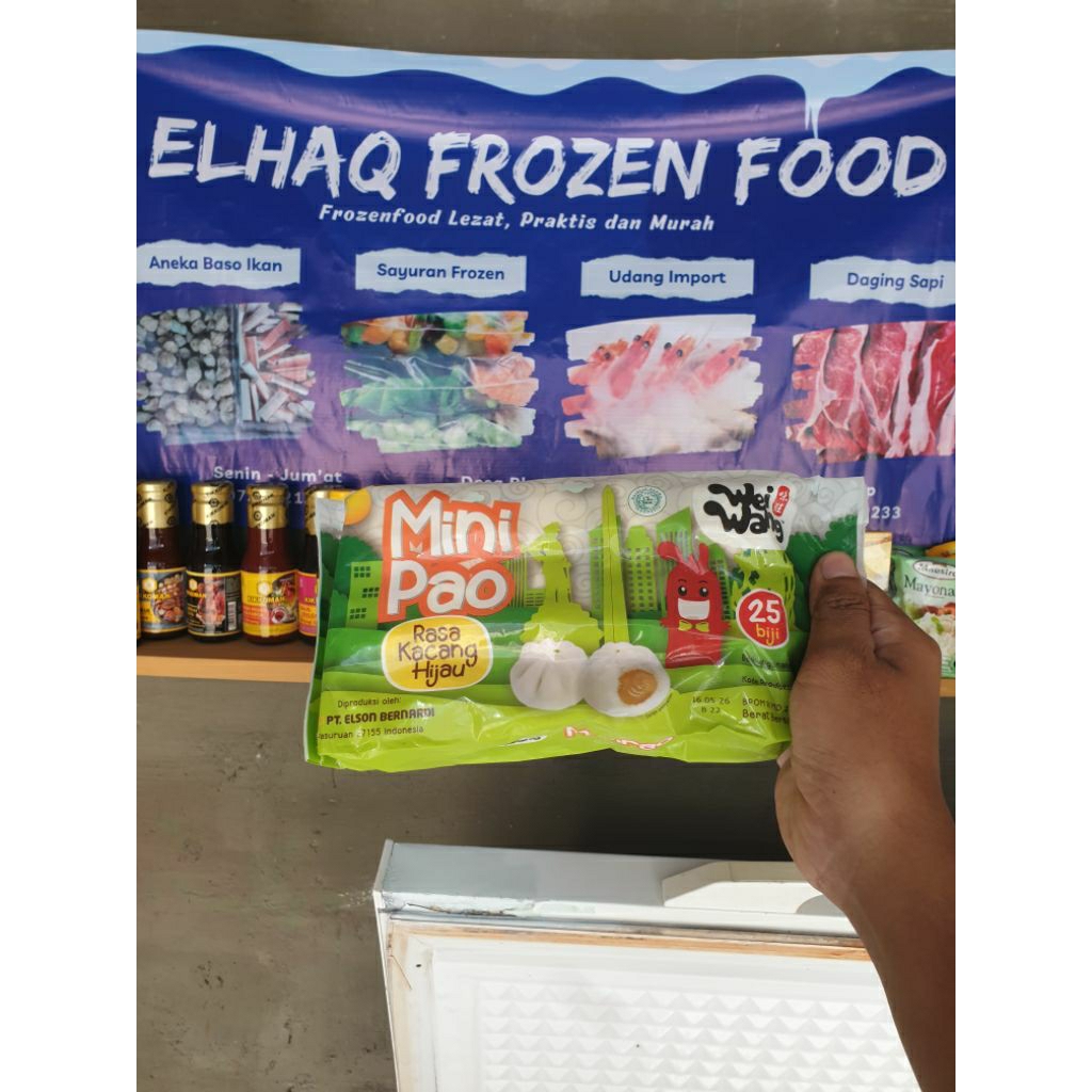 

Weiwang Mini Pao Kacang Hijau 440g (25 biji)