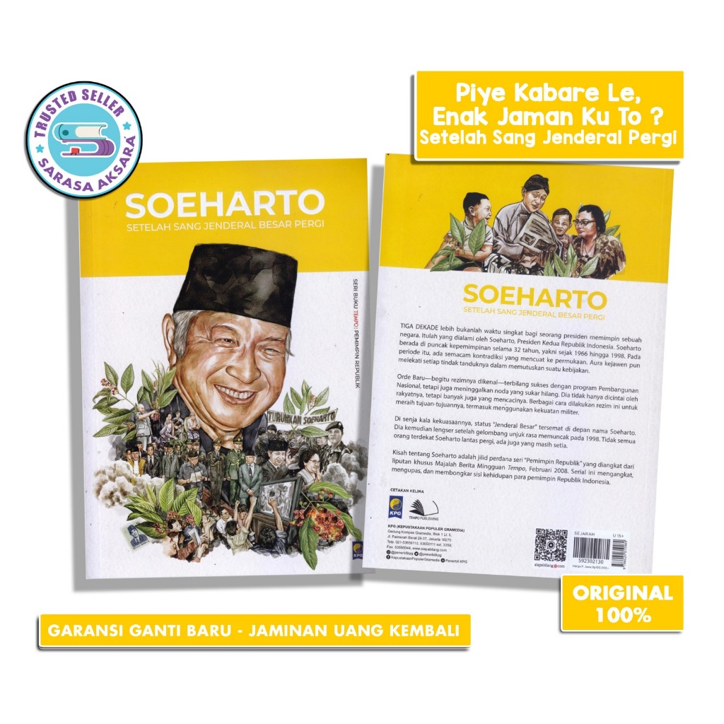 Buku Soeharto: Setelah Sang Jenderal Besar Pergi - Tempo - Pusat Data Analisa