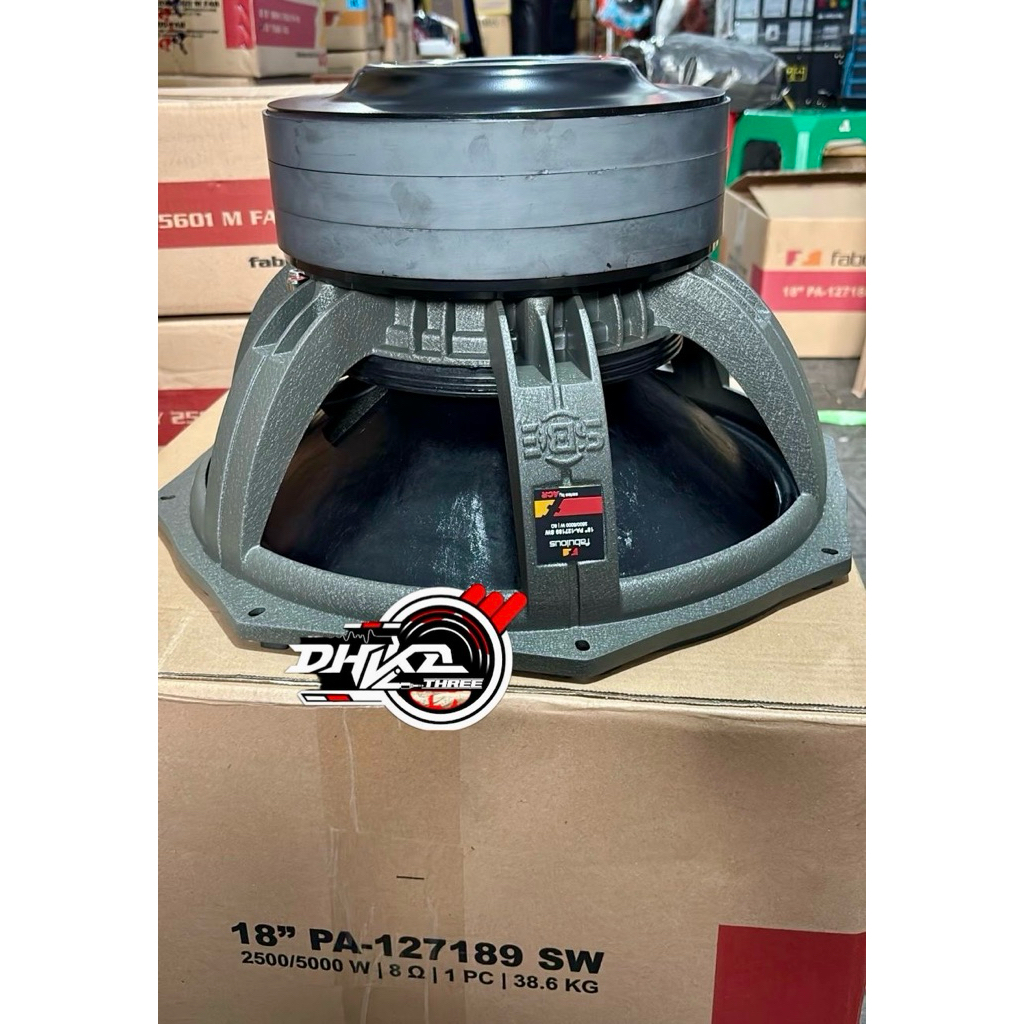 SPEAKER ACR FABULOUS 18” 127189 SW TRIPLE MAGNET NEW / Speaker Acr Fabulous 18” 127189 SW Triple Mag