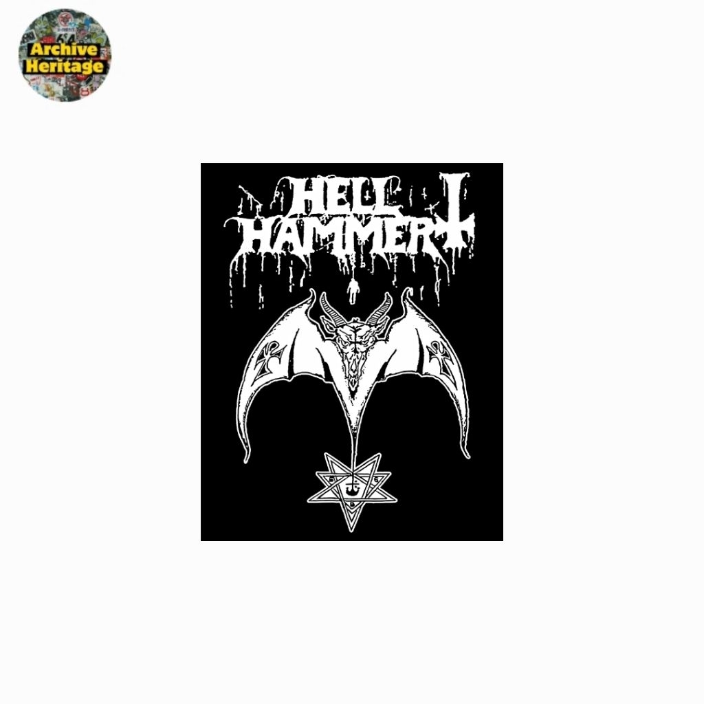 

sticker band Hellhammer swedish extreme metal stiker