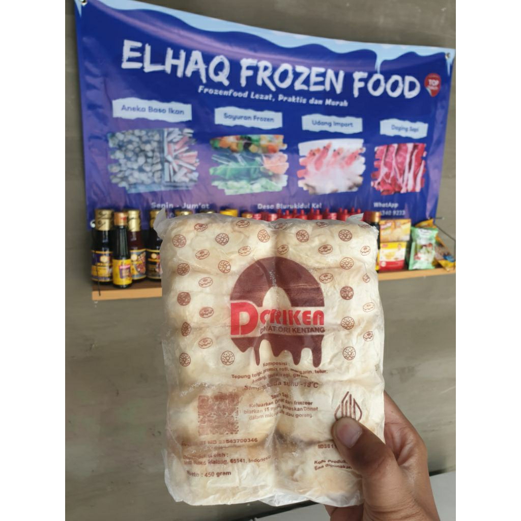 

Doriken Donut Kentang 450gram