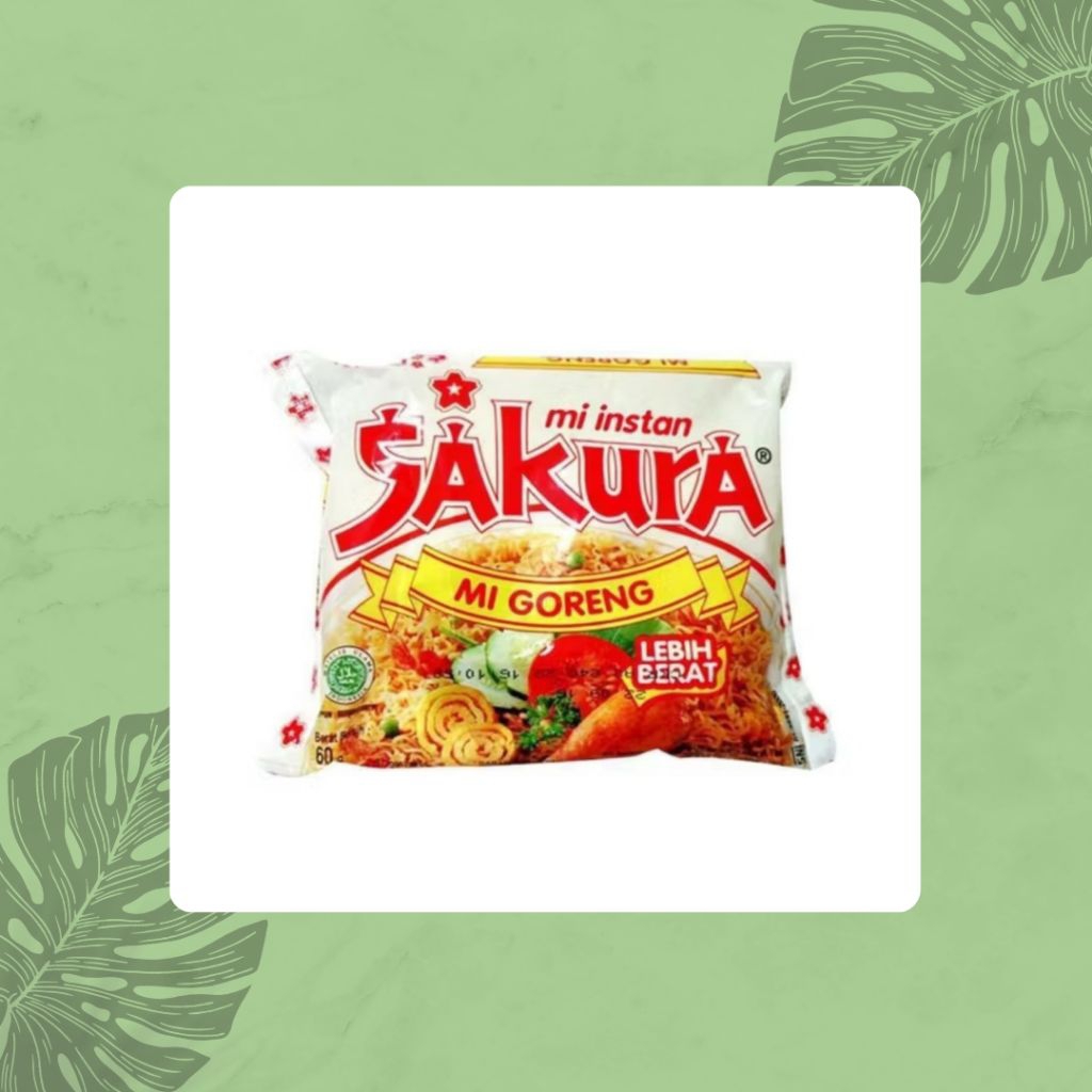

Mie Sakura Rasa Goreng Instan 60gr