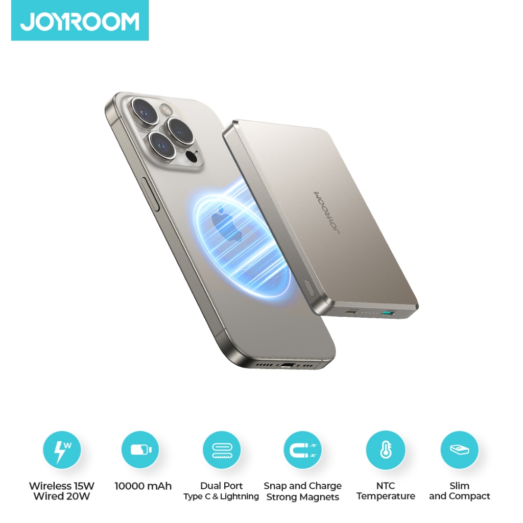 JOYROOM PBM08 PRO Powerbank Magnetic Wireless 5000mAh & 10000mAh 20W Ultra Slim