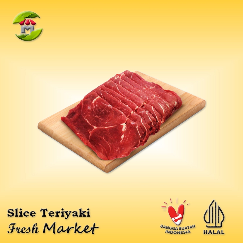 

[JAKBAR] Daging Sapi Slice Teriyaki Pack 500gr