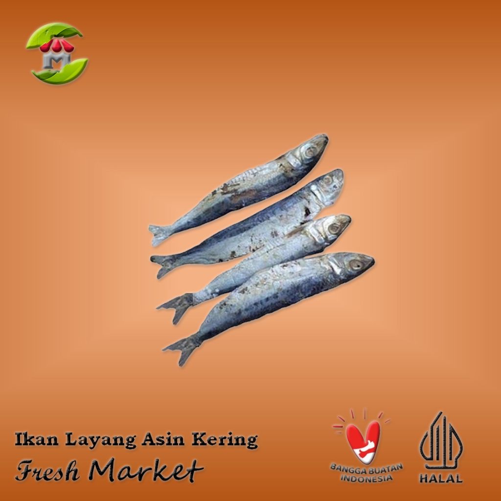 

[Bintaro] Ikan Layang Asin Kering Pack 450gr - 500gr