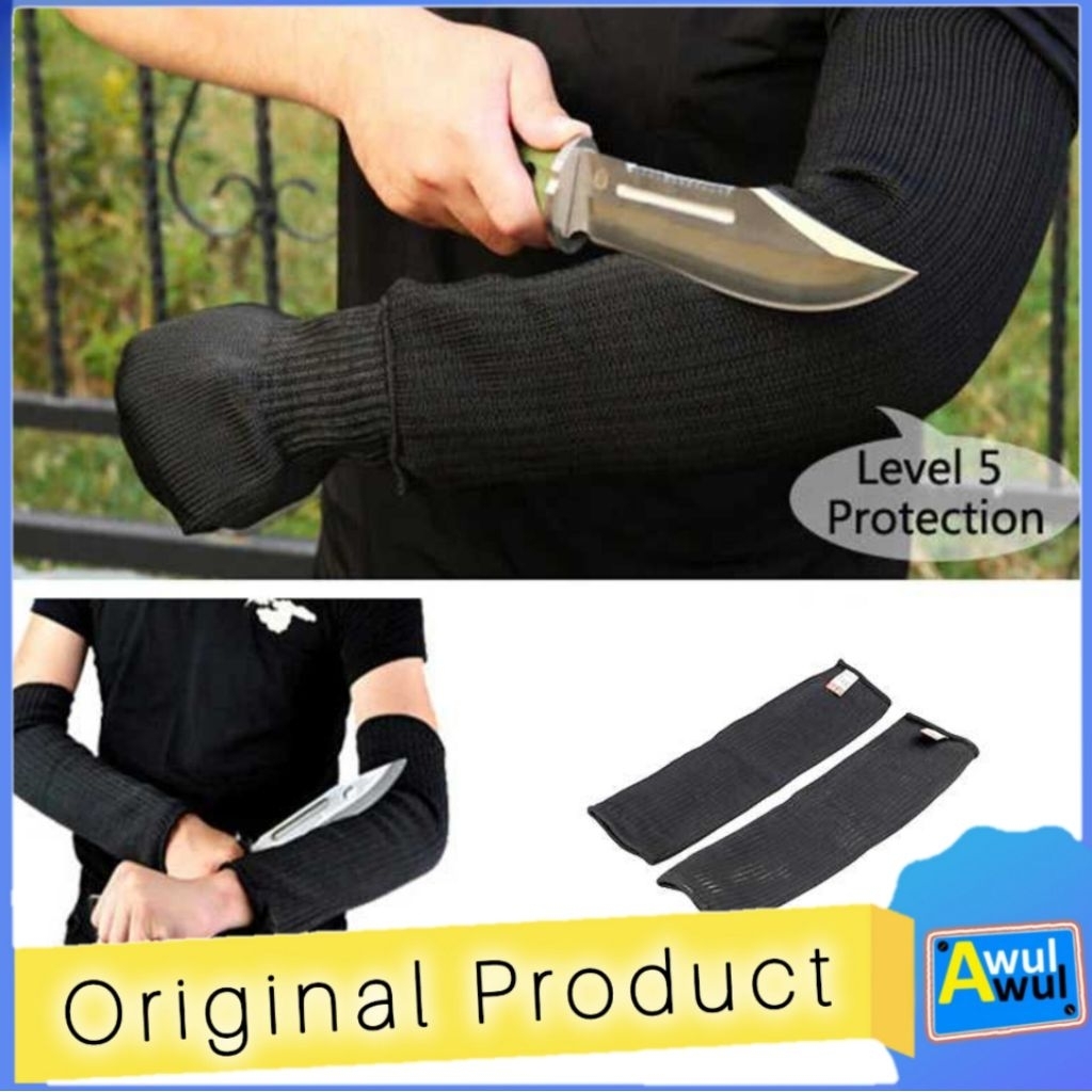 2pcs Manset Sarung Lengan Debus Kebal Tahan Pisau Anti Potong Anti Sobek Anti Begal