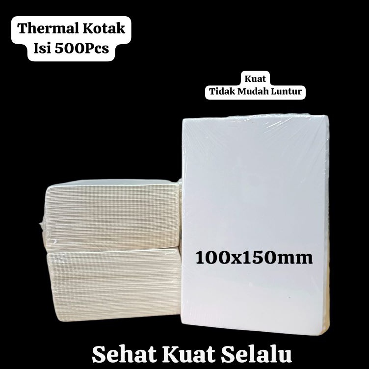 

KODE M36X Label Thermal KotakLipat STICKER TERMURAH 1x15 mm isi 5 pcs kertas thermal direct
