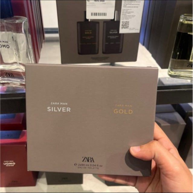 Parfum Zara Man Silver mix Gold