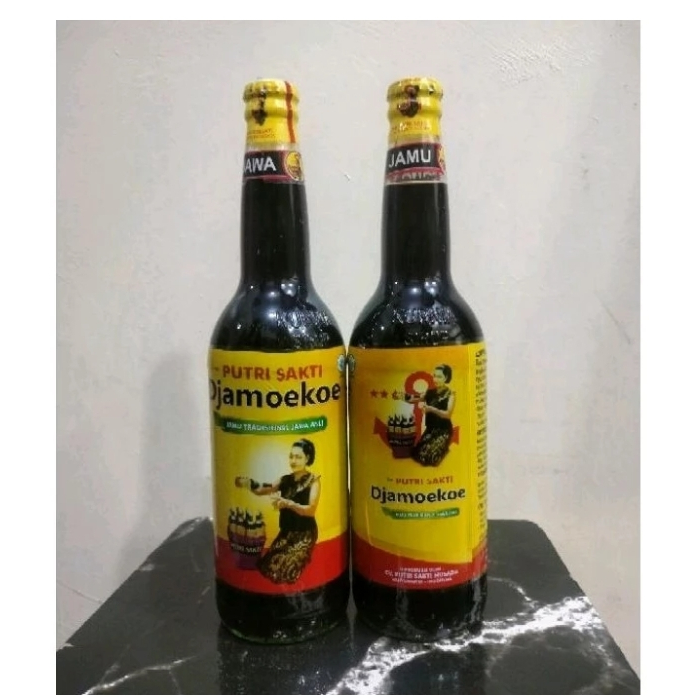 

Djamoekoe cap Putri Sakti 650ml jamu tradisional Jawa Asli