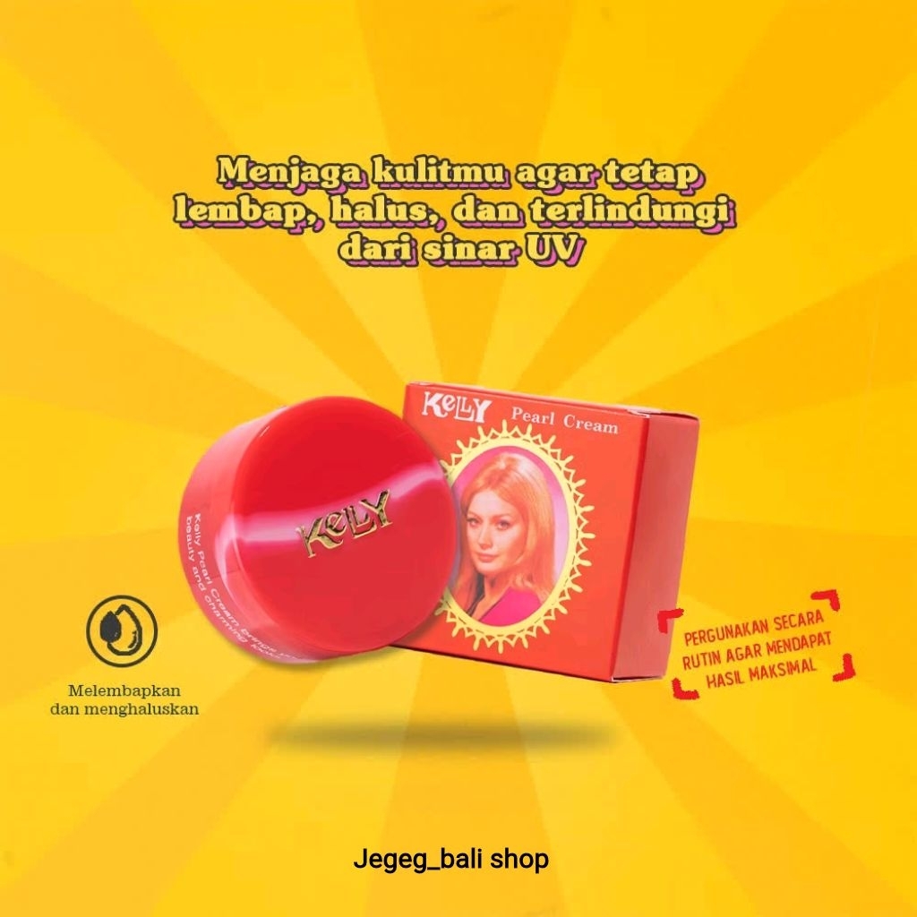 KELLY Pearl Cream - Kelly BPOM / Kelly Lemon Soap
