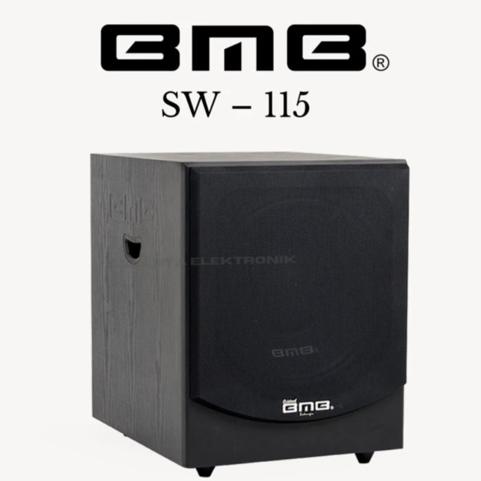 Speaker Subwoofer Aktif BMB SW-115 / SW 115 / SW115 SUB 15 Inch – Garansi 3 Tahun – ORIGINAL