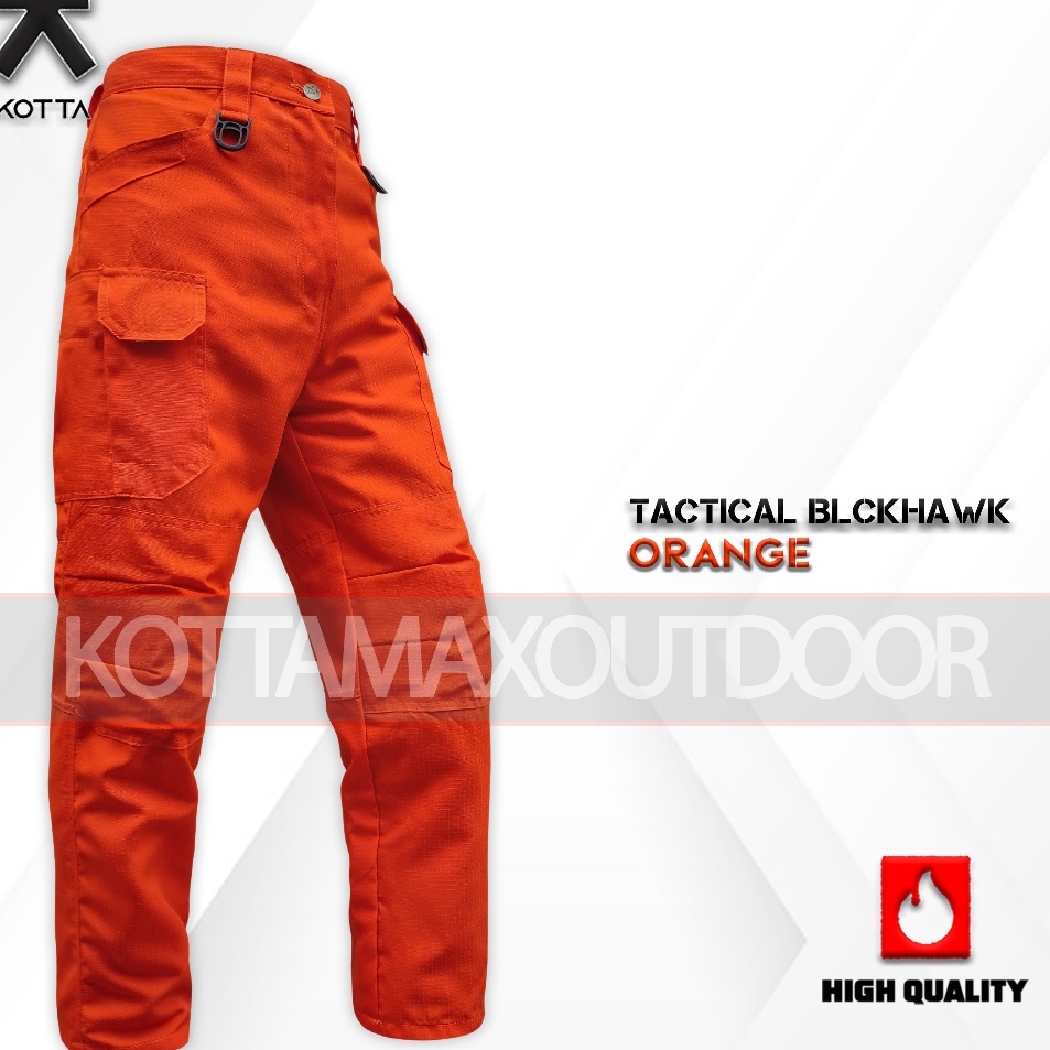 CELANA PANJANG TACTICAL OUTDOOR ORANYE ORANGE OREN BPBD BASARNAS TIM SAR LAPANGAN