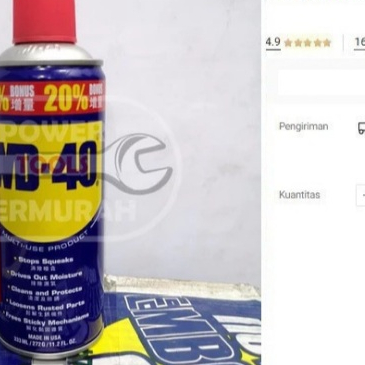 

WD 40 WD40 WD-40 333ML PELUMAS ANTI KARAT MAKASSAR TERMURAH DIJAMIN