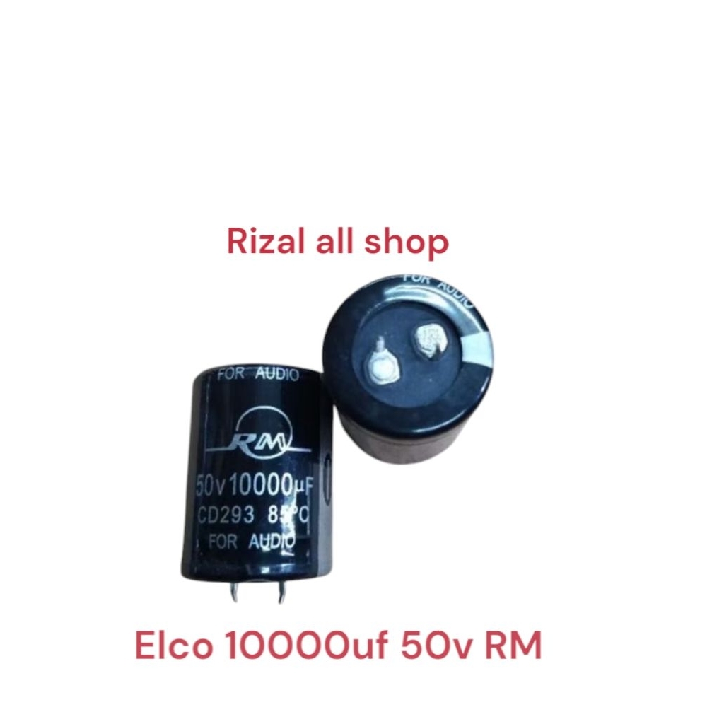Elco 10000uf 50v RM For Audio original