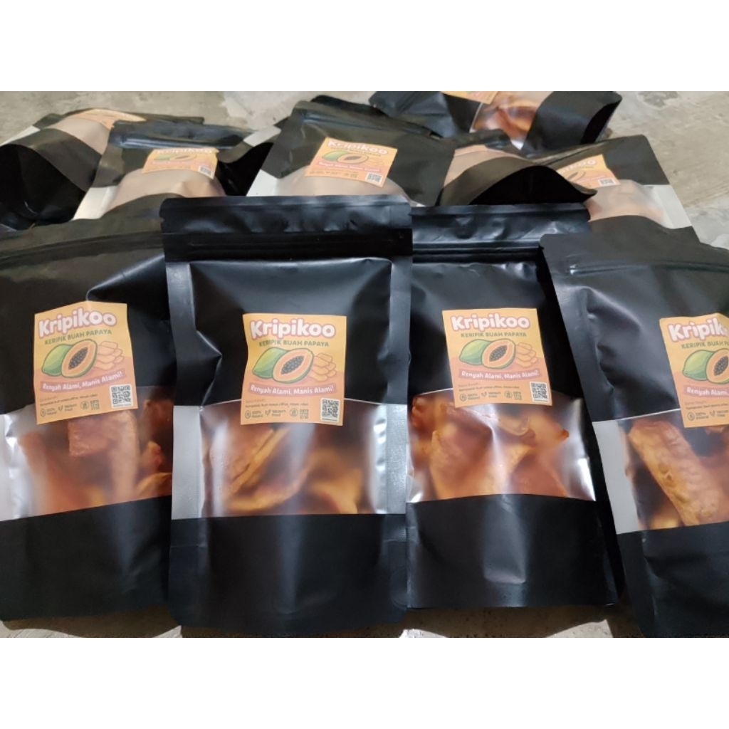 

KripiKoo Keripik Pepaya Kering – Tanpa Pengawet 100g