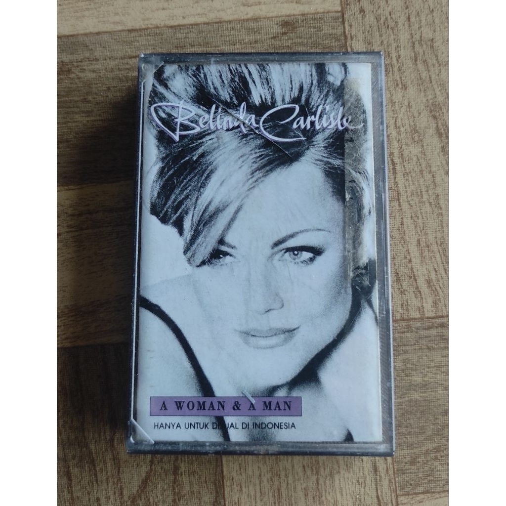 kaset pita BELINDA CARLISLE "a woman & a man"