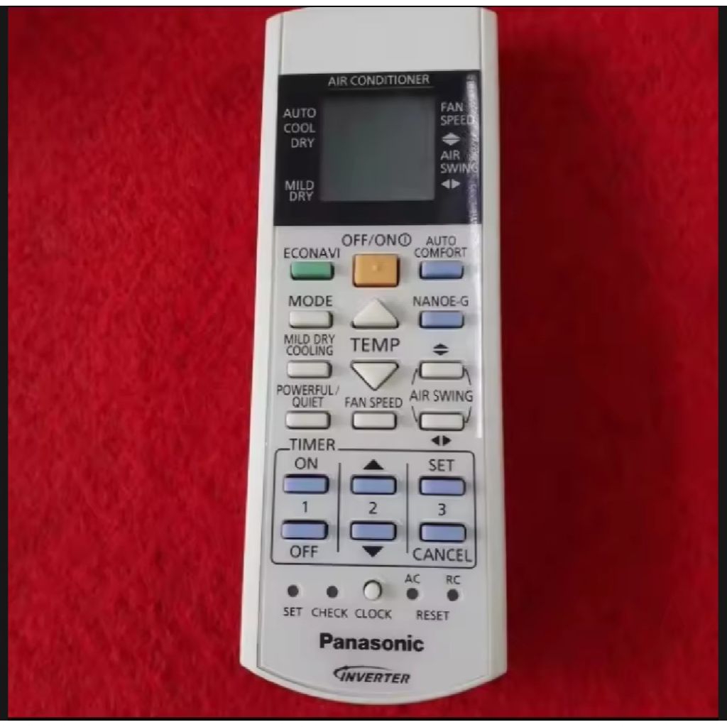 Remote Control AC Panasonic Inverter Econavi Original