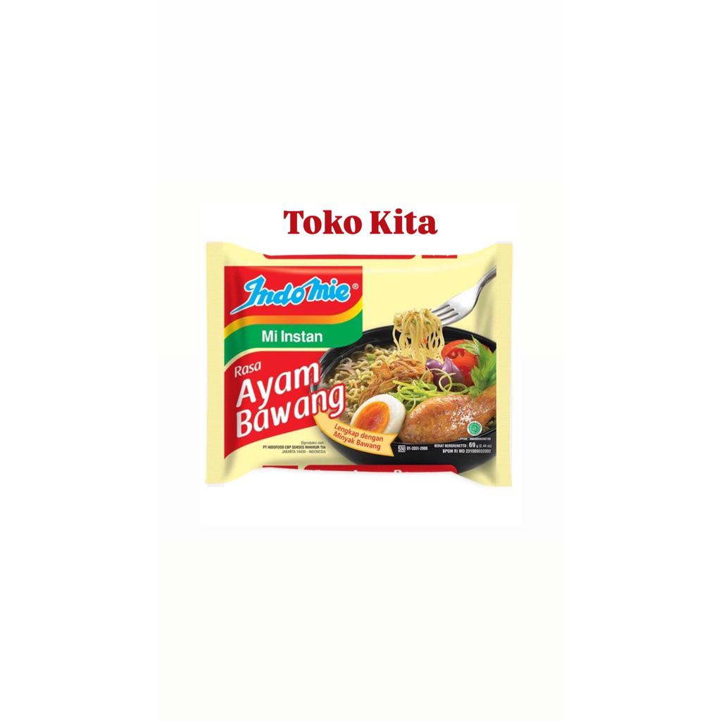 

Indomie Mie Kuah Ayam Bawang 69g