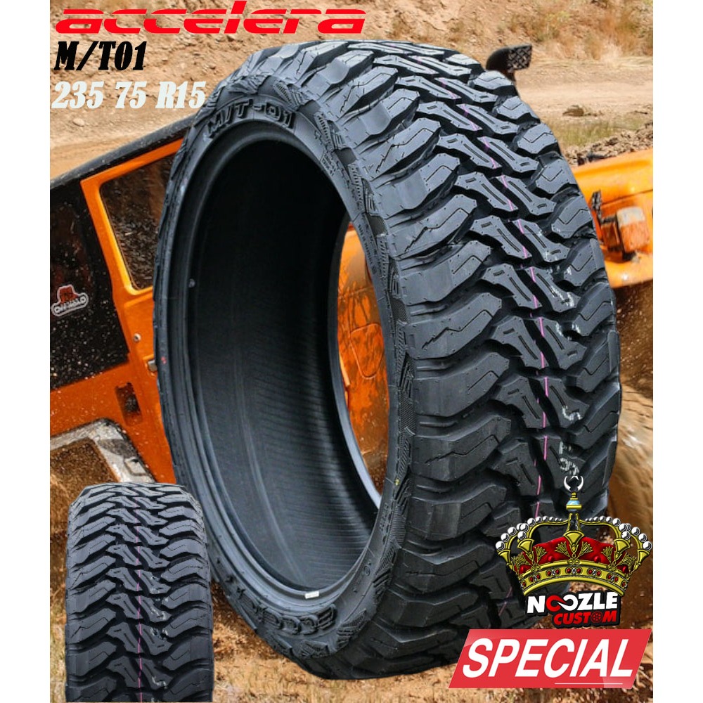 BAN MT R15 KASAR UKURAN 235 75 R15 BAN TAHU RING 15 OFFROAD TUBLES