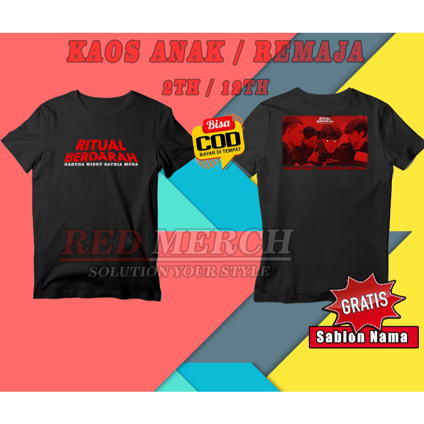 BAJU ANAK RITUAL BERDARAH GARUDA WISNU SATRIA MUDA GWSM