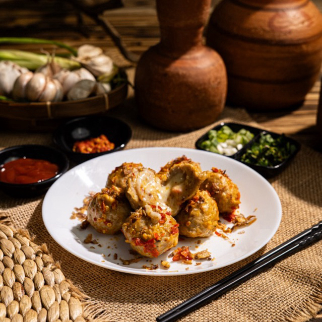 

Semangkok Bakso Keju Mozarella Kecil - Frozen Food