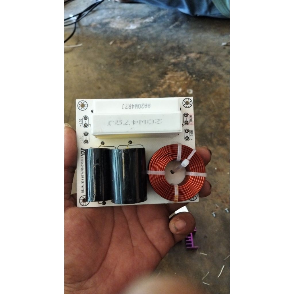 crossover pasif tweeter