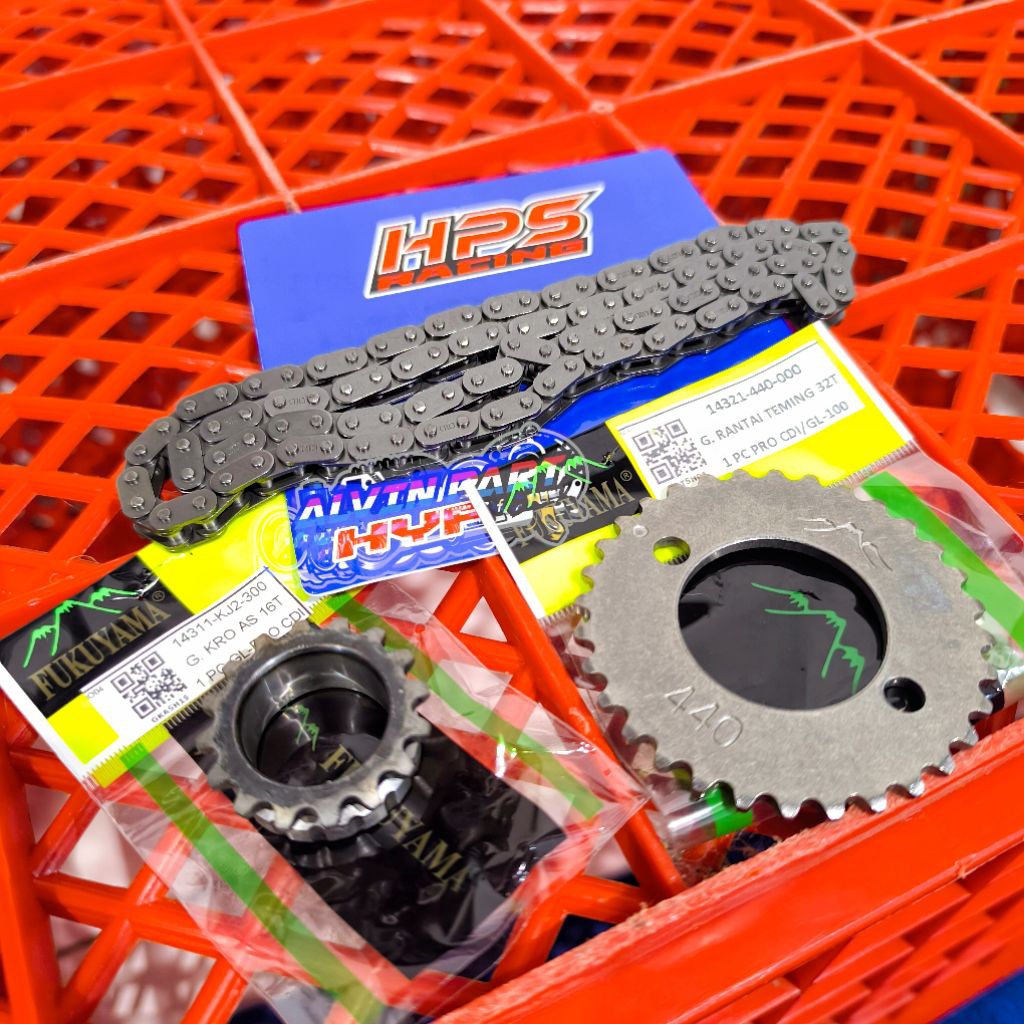RANTAI KETENG RACING HPS RANTAI KAMPRAT MODEL KAZE 25H 98L 100L 102L KAMPRAT GL SERIES CB MEGAPRO TI