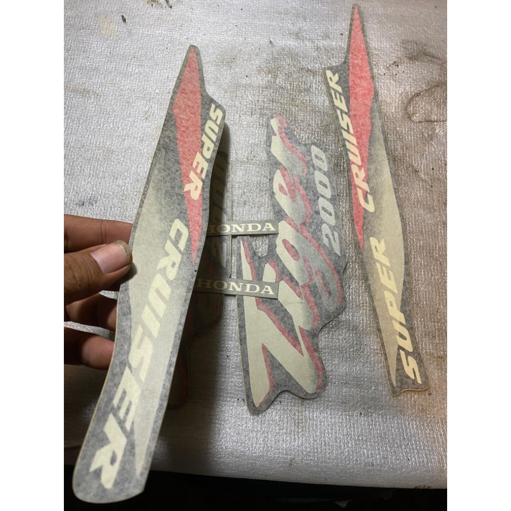 stiker setriping ori tiger lama tiger2000