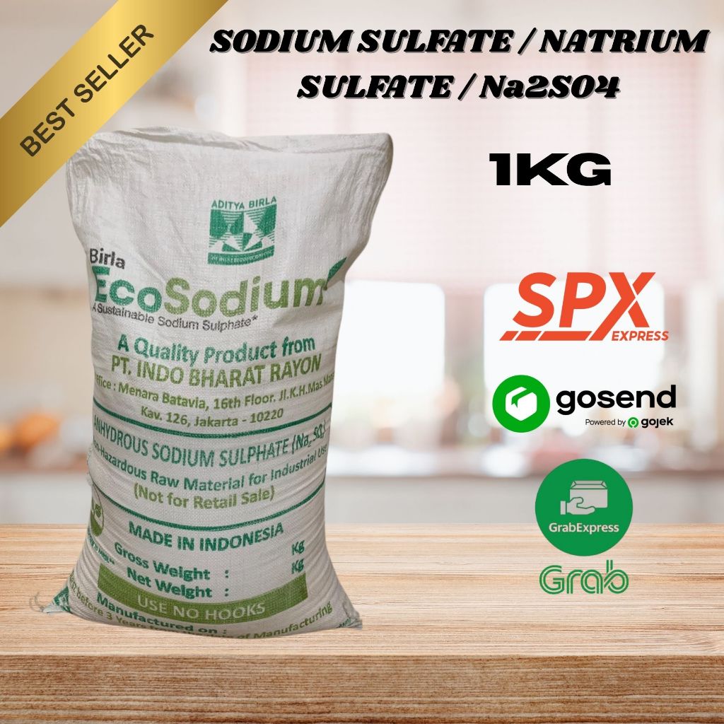 SODIUM SULFATE / SODIUM SULPHATE / NATRIUM SULFATE / NATRIUM SULPHATE / Na2SO4 1KG