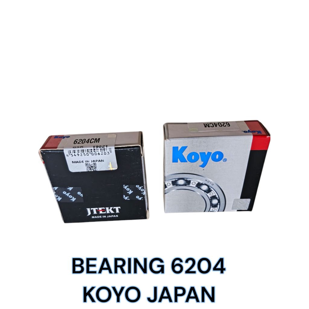 Bearing Klahar 6204 Koyo Japan Original