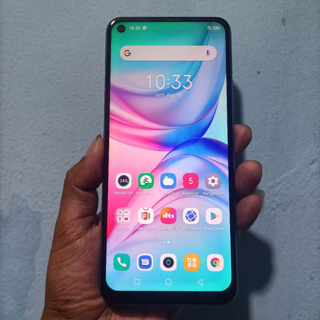 HP HANDPHONE UNIT INFINIX HOT 10 RAM 6/128 GB RESMI ORIGINAL BEKAS ( CEK DESKRIPSI DIBAWAH )