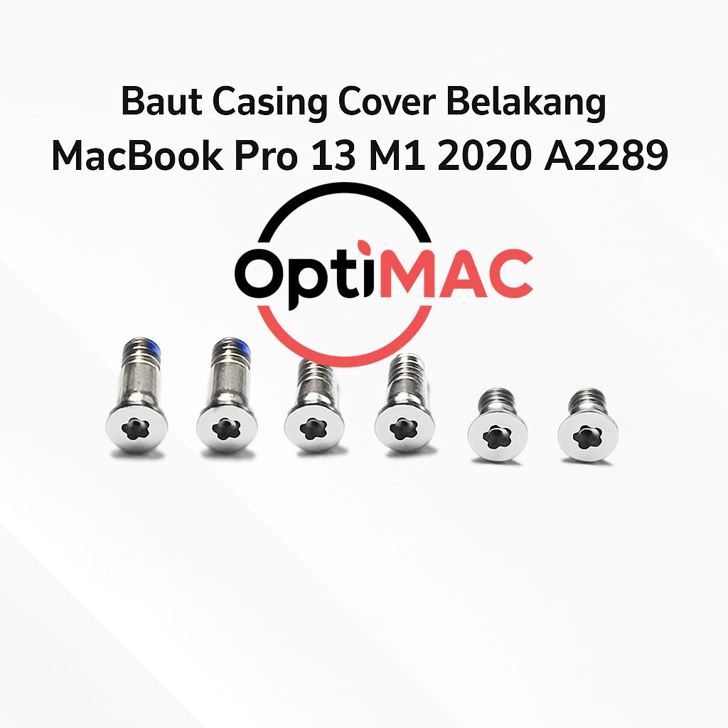 Baut Casing Macbook Pro 13 Inch M1 2020 