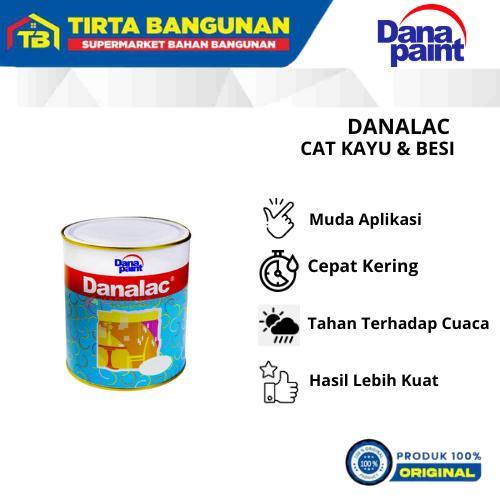 CAT MINYAK KAYU BESI DANALAC DANA PAINT 0,9 LITER