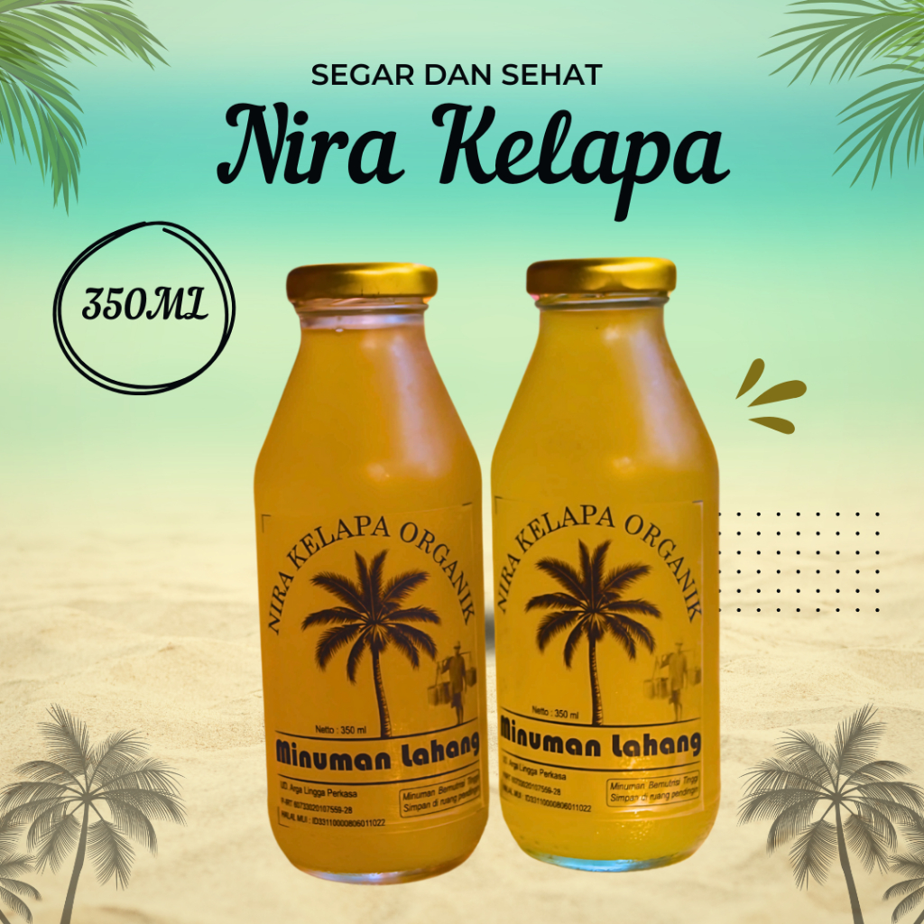 

Nira Kelapa Organik Minuman Lahang 350ml Minuman Tradisional Untuk Stamina