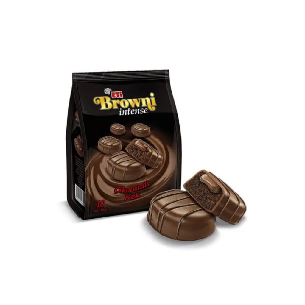 

eti brownie intense best seller isi 10pc, enak coklat tebel ori 100% dari Turki