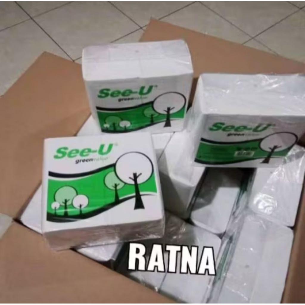 TISSUE SEE-U 650gram / TISSUE SEE U/ TISSUE KILOAN ( TISSUE SERBAGUNA)
