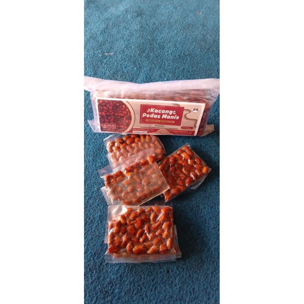

camilan kacang pedas manis jadul 1 pak isi 10 biji