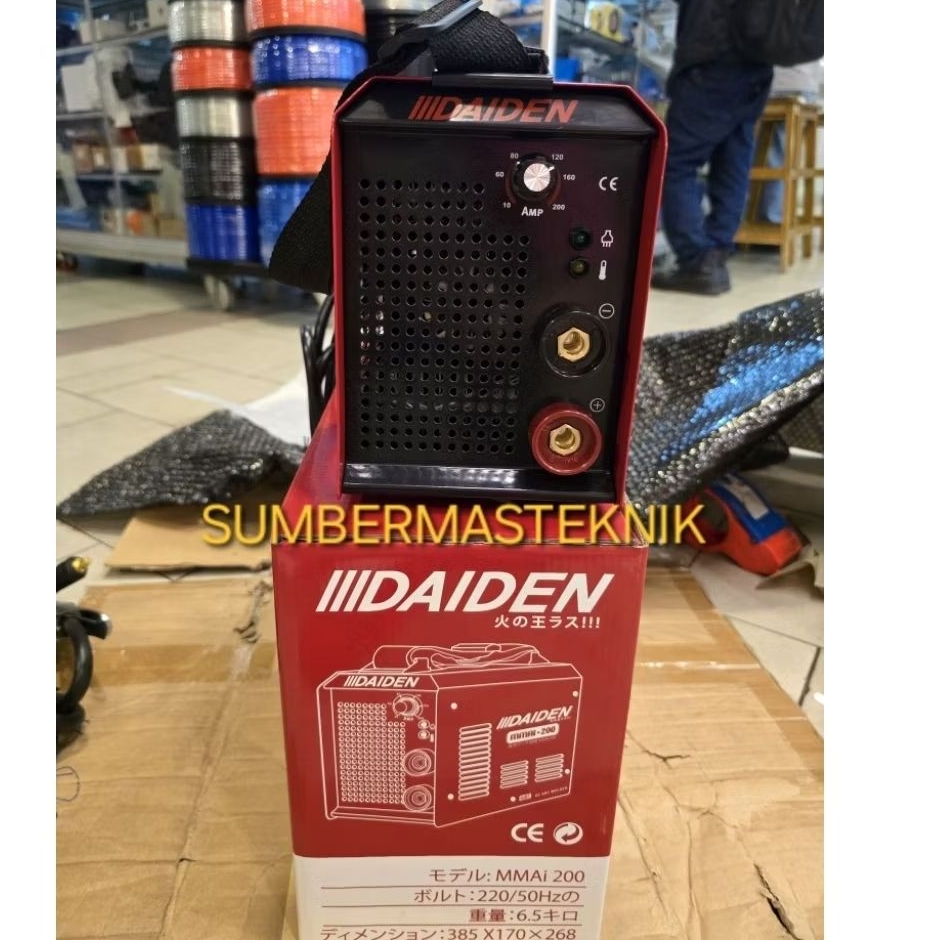 MESIN LAS DAIDEN MMAI 200 TRAVOLAS DAIDEN MMA 200 MESIN LAS INVERTER DAIDEN