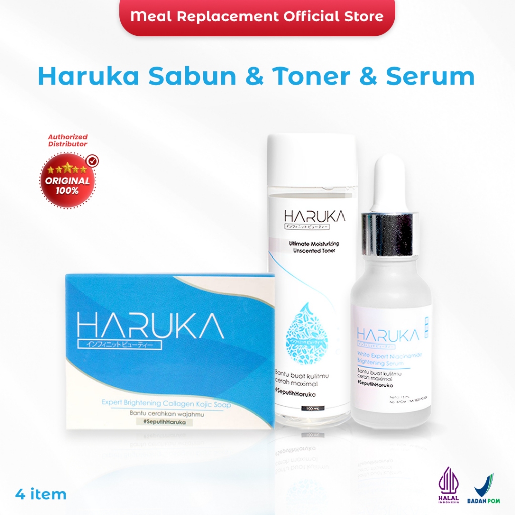 Haruka Skincare - Paket Skincare Haruka untuk Kulit Flek Haruka