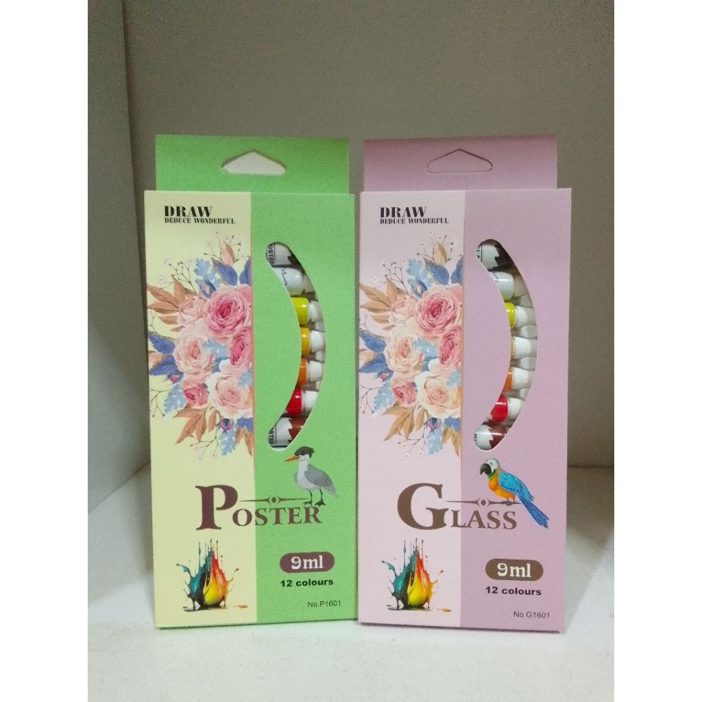 

(1 PCS) CAT KACA GLASS 12WARNA