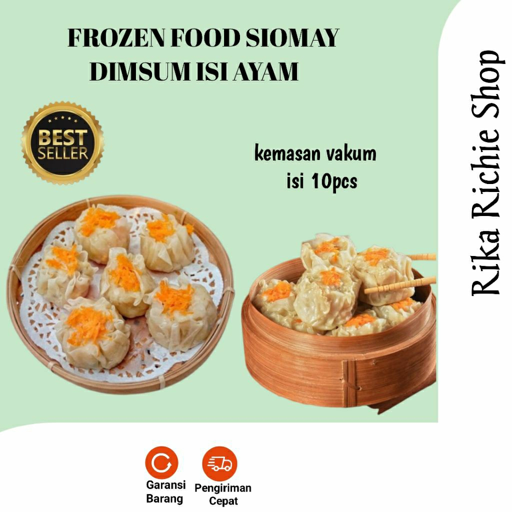 

Siomay Ayam Dimsum Ayam Premium Isi 10 Pcs Homemade Richie