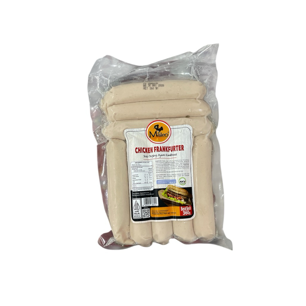 

MALEO SOSIS CHICKEN FRANKFURTER 360 GR