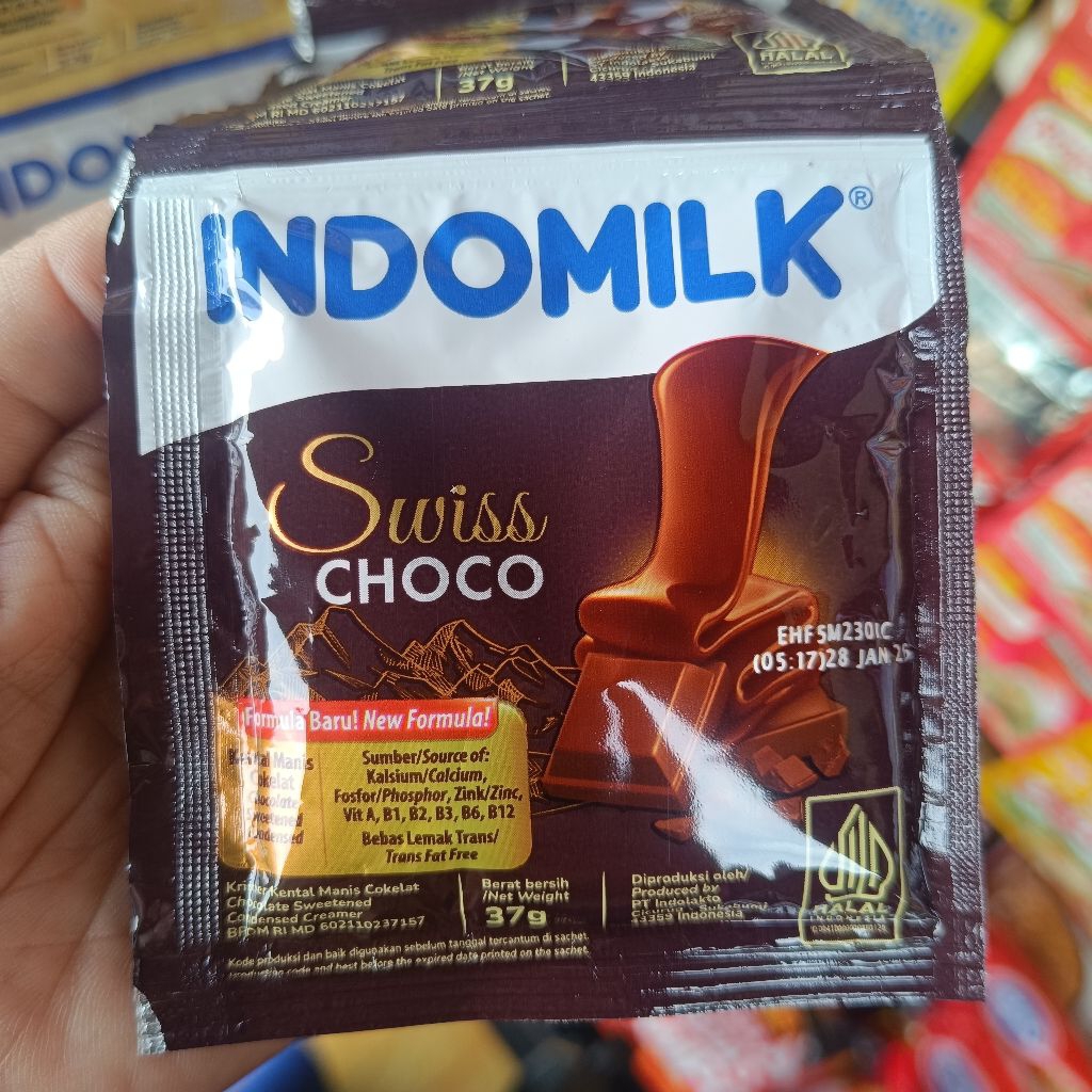 

kental manis indomilk coklat saset