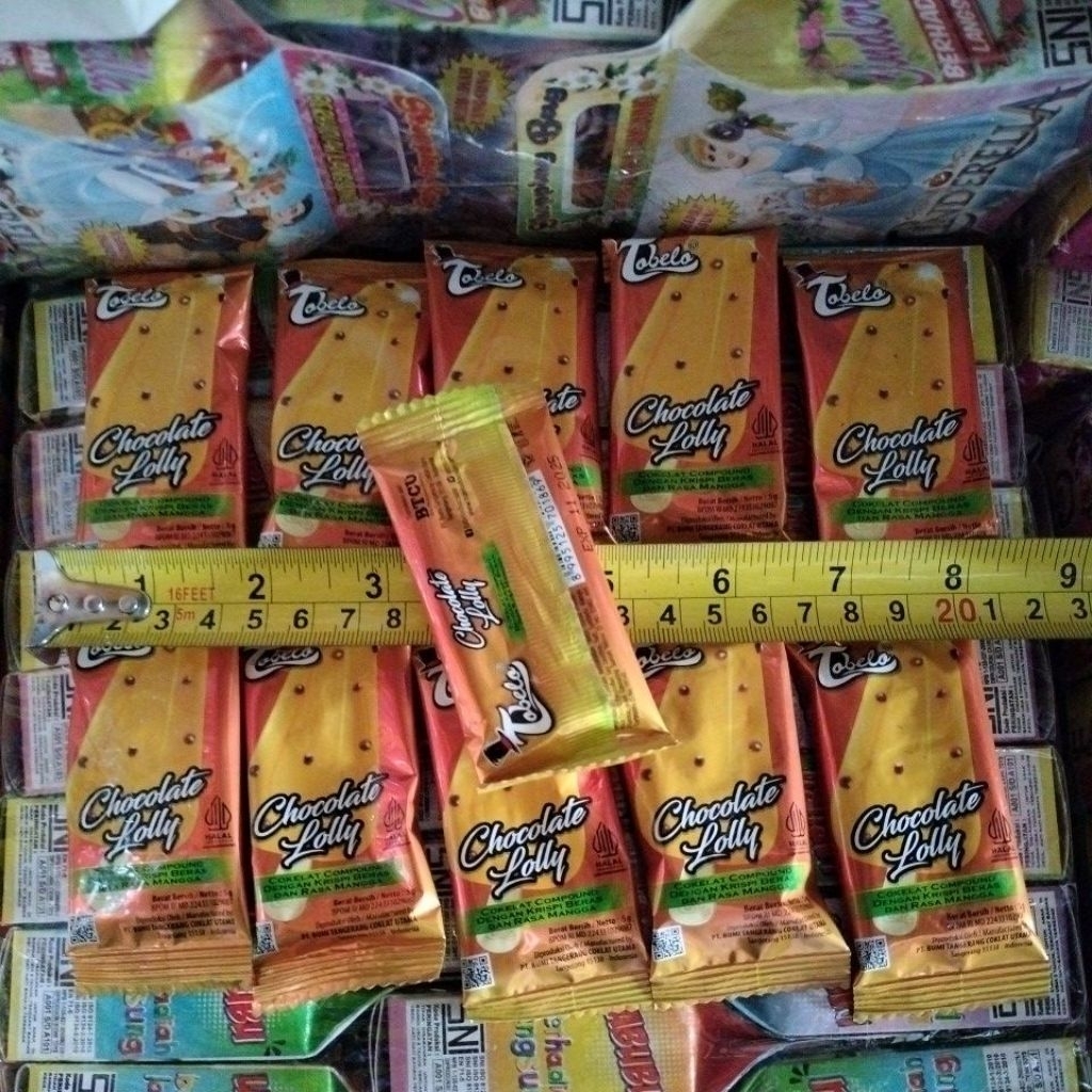 

Chocolate Bentuk Es Lolly Paket 10 pcs