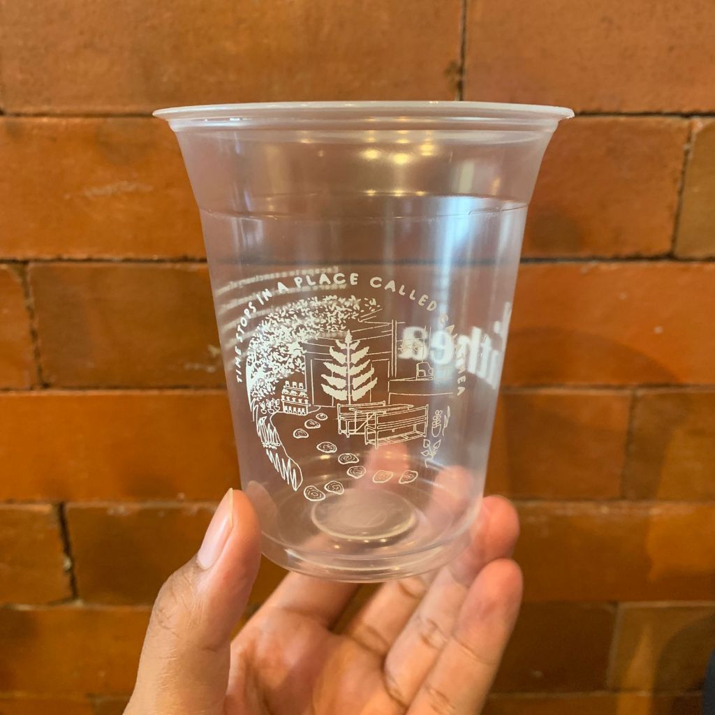 SABLON GELAS CUP PP 12 16 22 OZ MERK SA (SUMBER AJI) KUALITAS TEBAL 8 - 9,5 GRAM BERKUALITAS TERMURA