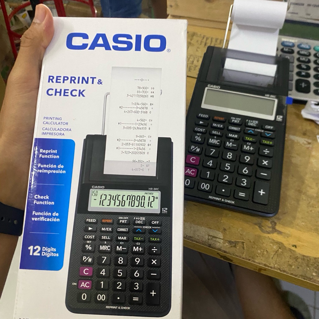

Casio HR 8RC