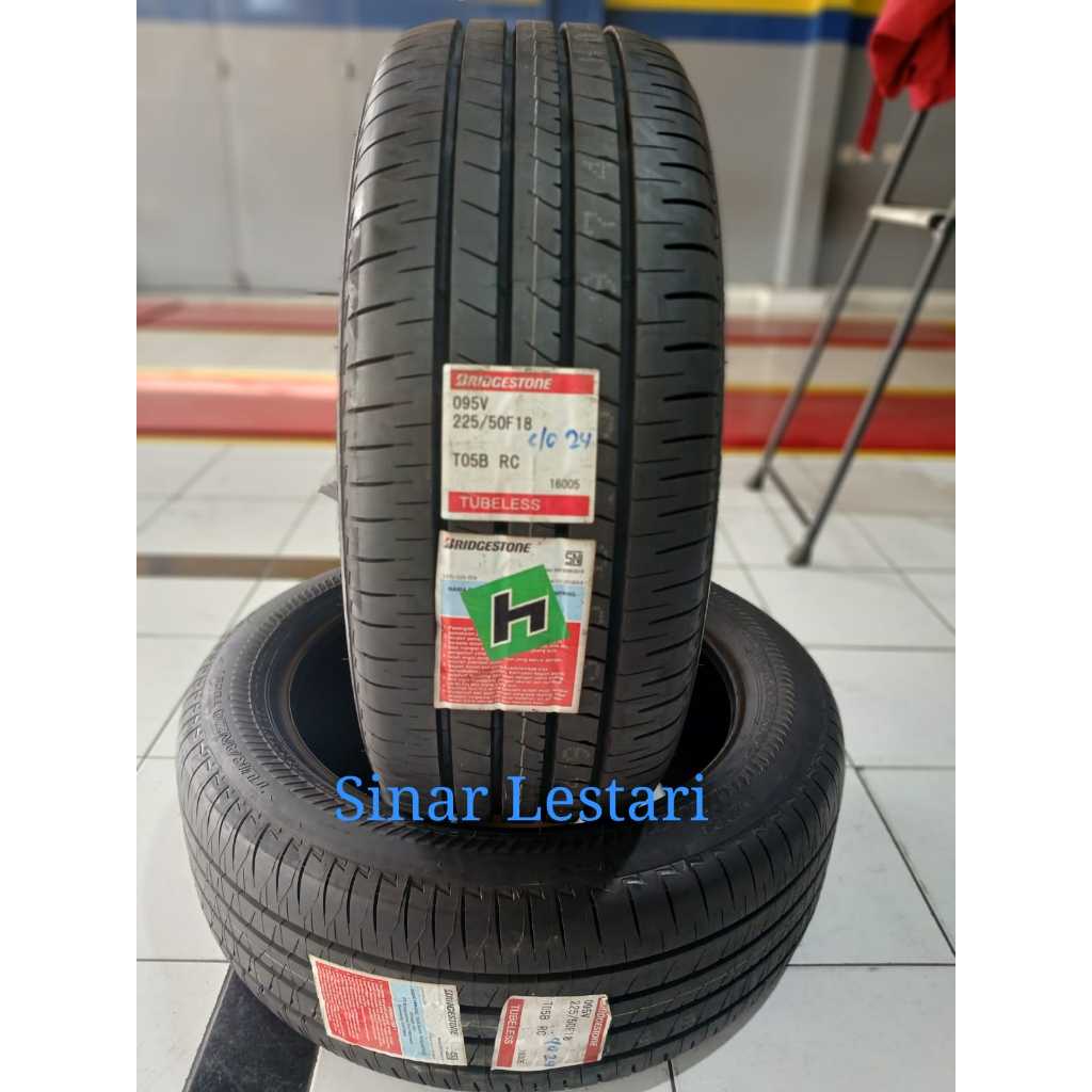 Ban Bridgestone Turanza T005A RFT 225 50 R18 95V cocok untuk Bmw X1, Mini C, Hrv, Innova Zenix, Forc