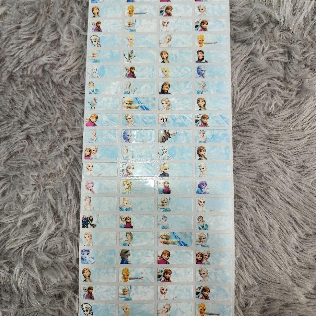 

STIKER NAMA WATERPROOF SIZE S/STIKER NAMA MOTIF/ PROZEN STIKER NAMA KARAKTER/STIKER NAMA TERBARU